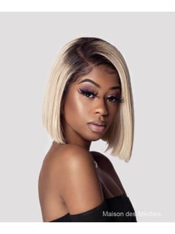 Perruque ombre blonde lace wig bob