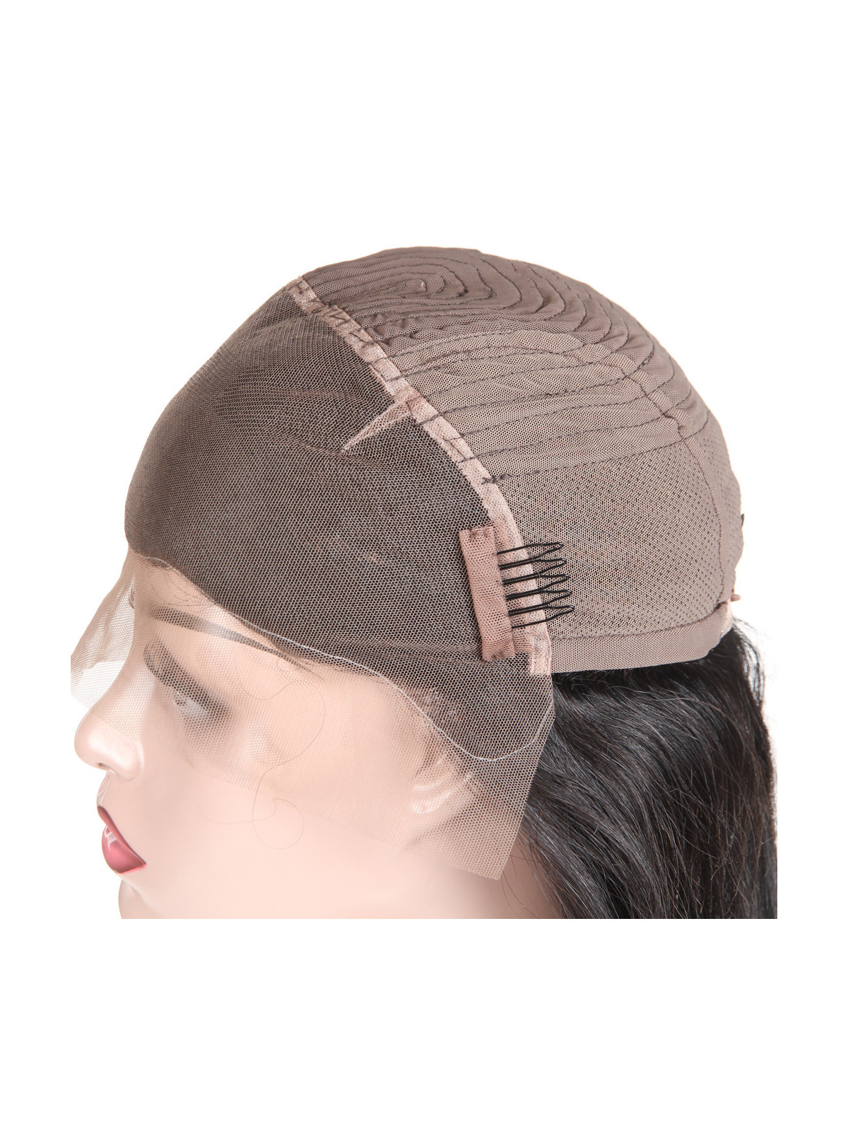 Perruque bouclée naturelle loose wave