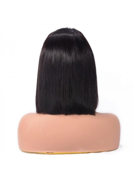 Perruque Carré Bob | Lace Wig Courte | Cheveux Naturels Remy