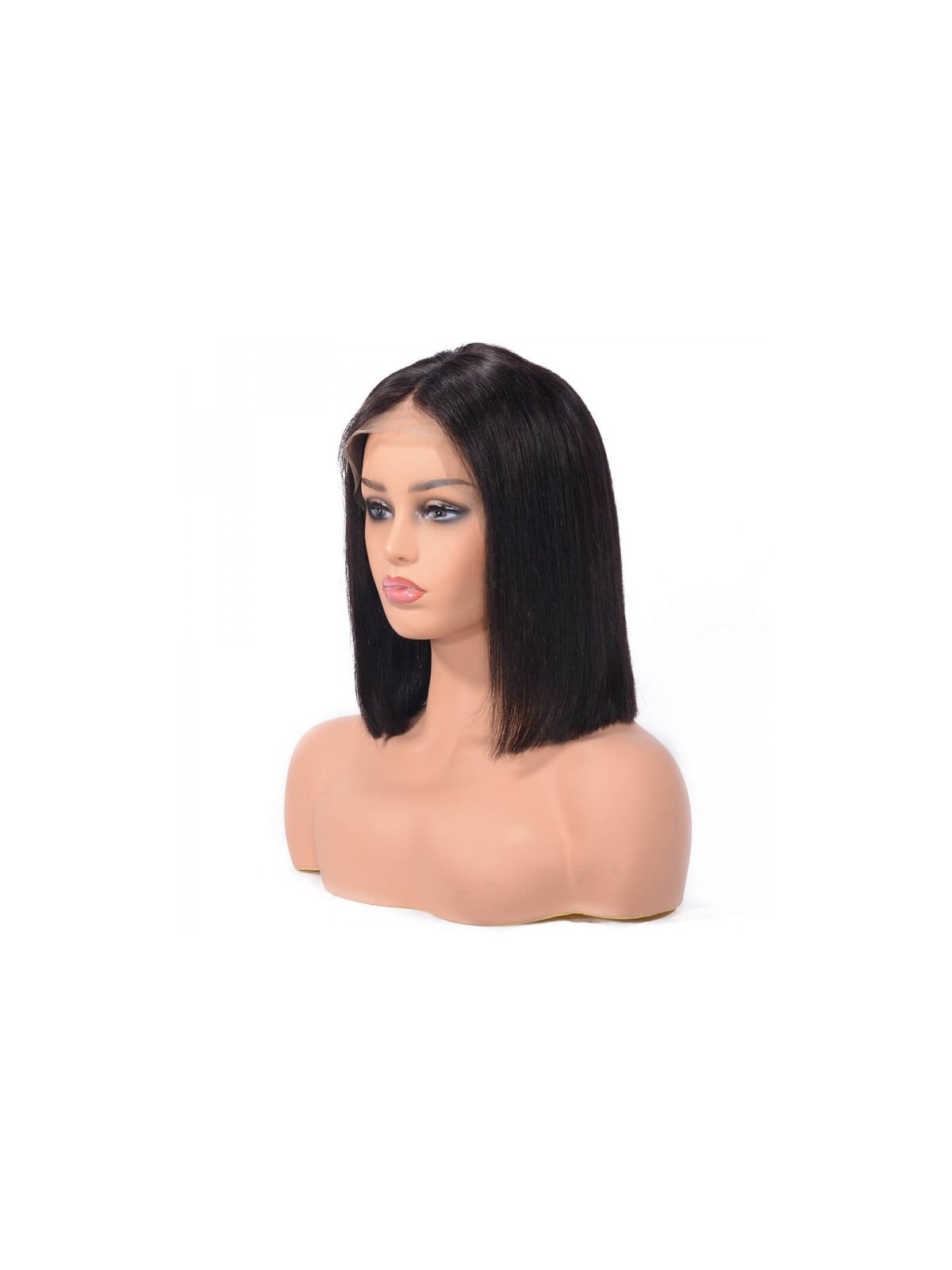 Perruque Carré Bob | Lace Wig Courte | Cheveux Naturels Remy
