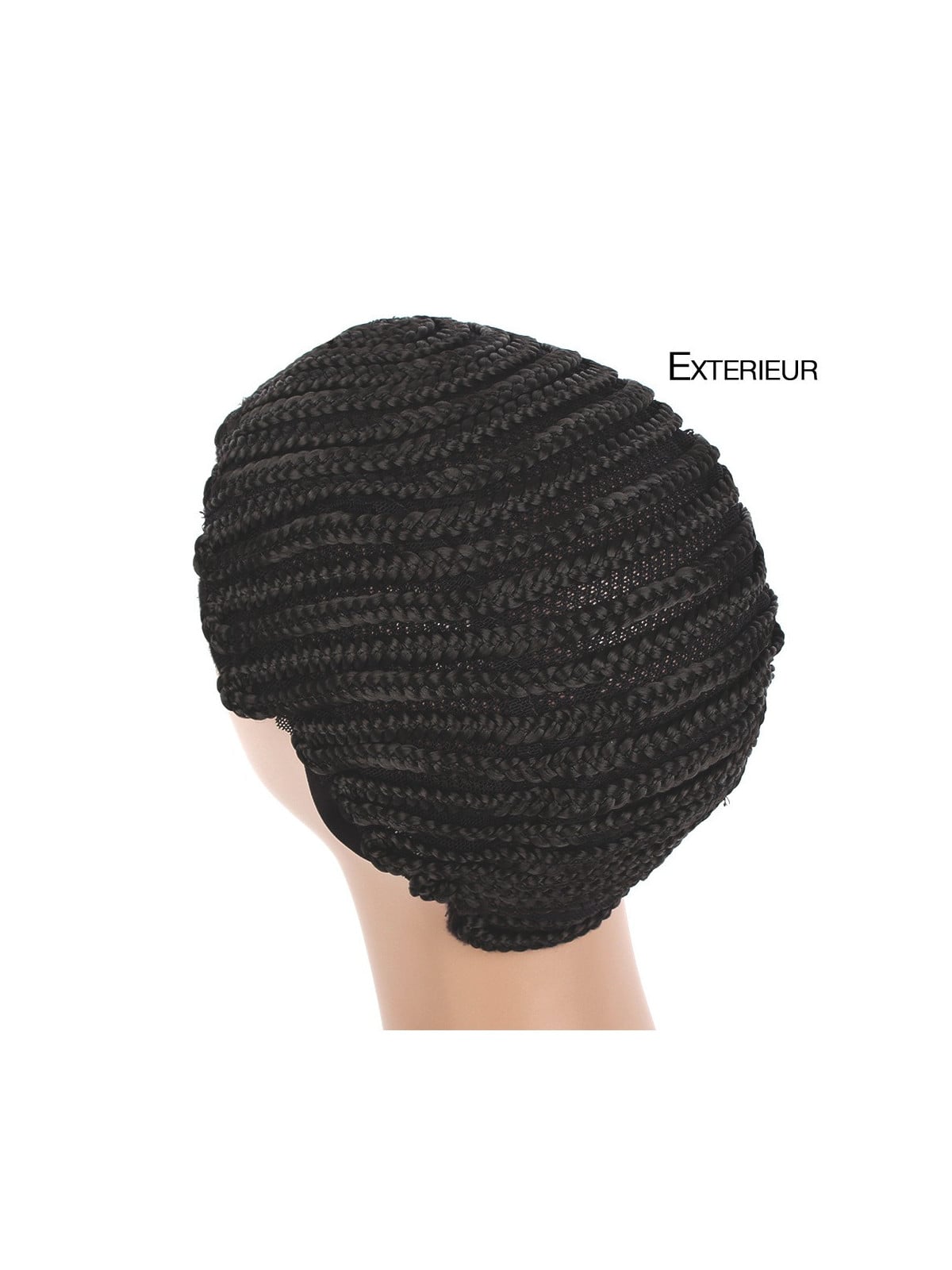 BONNET TRESSÉ POUR POSE TISSAGE - Livraison gratuite