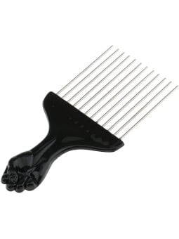 PEIGNE DENTS LARGES EN MÉTAL