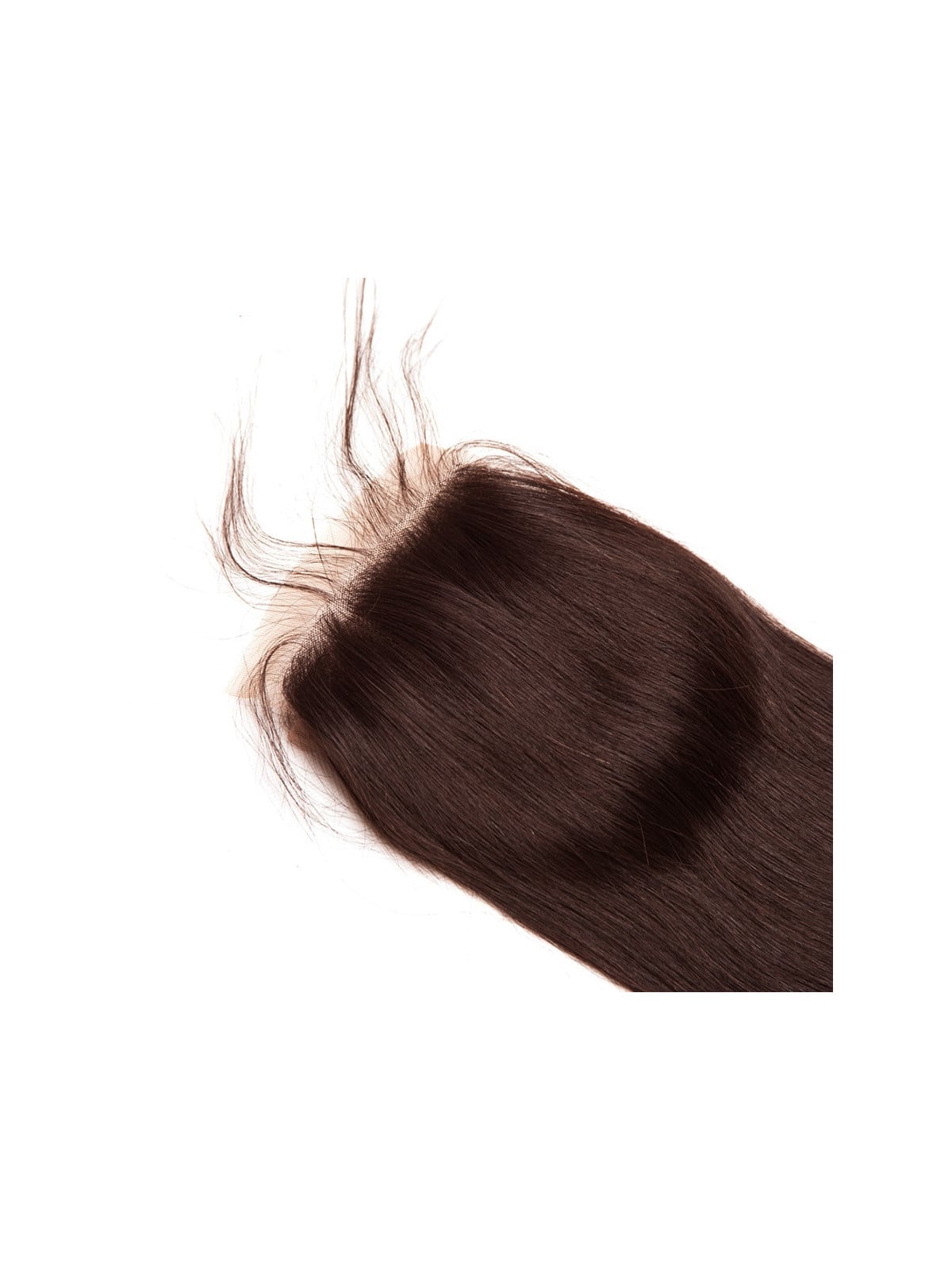 Lace closure 4X4 lisse chatain N°2