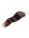 Lace closure 4X4 lisse chatain N°2