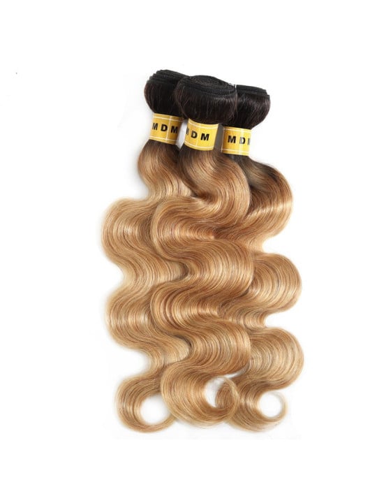 Tissage ombre hair blond - Cheveux 100% naturels