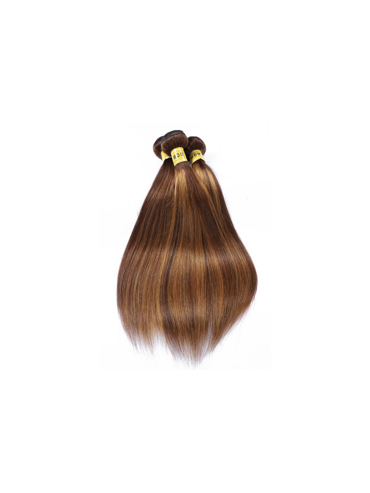 Tissage chatain méché blond