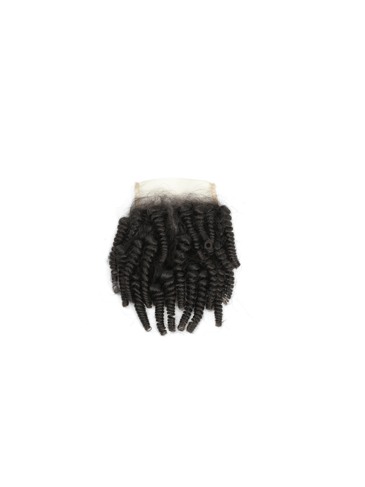 Lace closure Afro curly 100% cheveux naturels