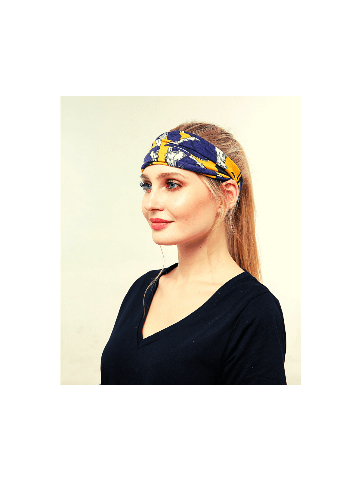 bande large cheveux femme