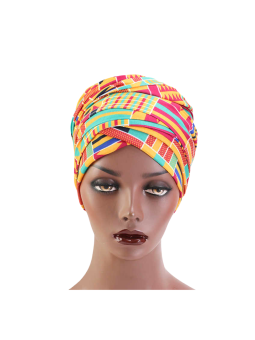 Foulard de tete africain