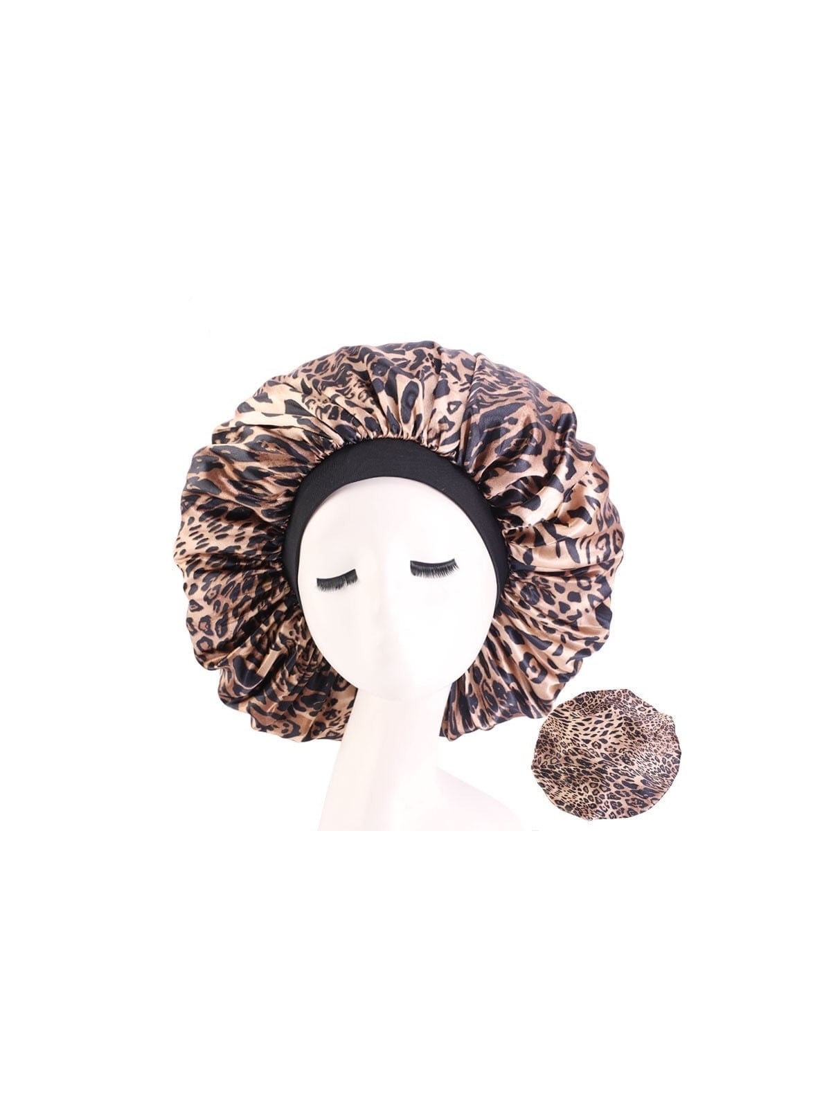 BONNET EN SATIN XL - Livraison gratuite