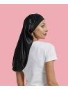 BONNET SATIN NOIR