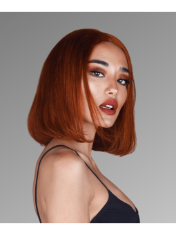 Perruque cuivre - Lace wig haut de gamme