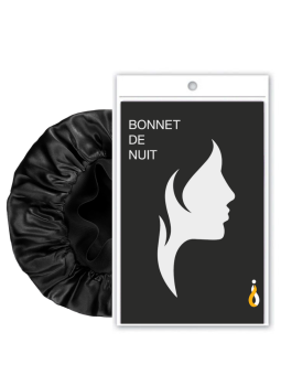 BONNET DE NUIT SATIN POUR CHEVEUX