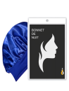 BONNET SOIE BLEU NUIT