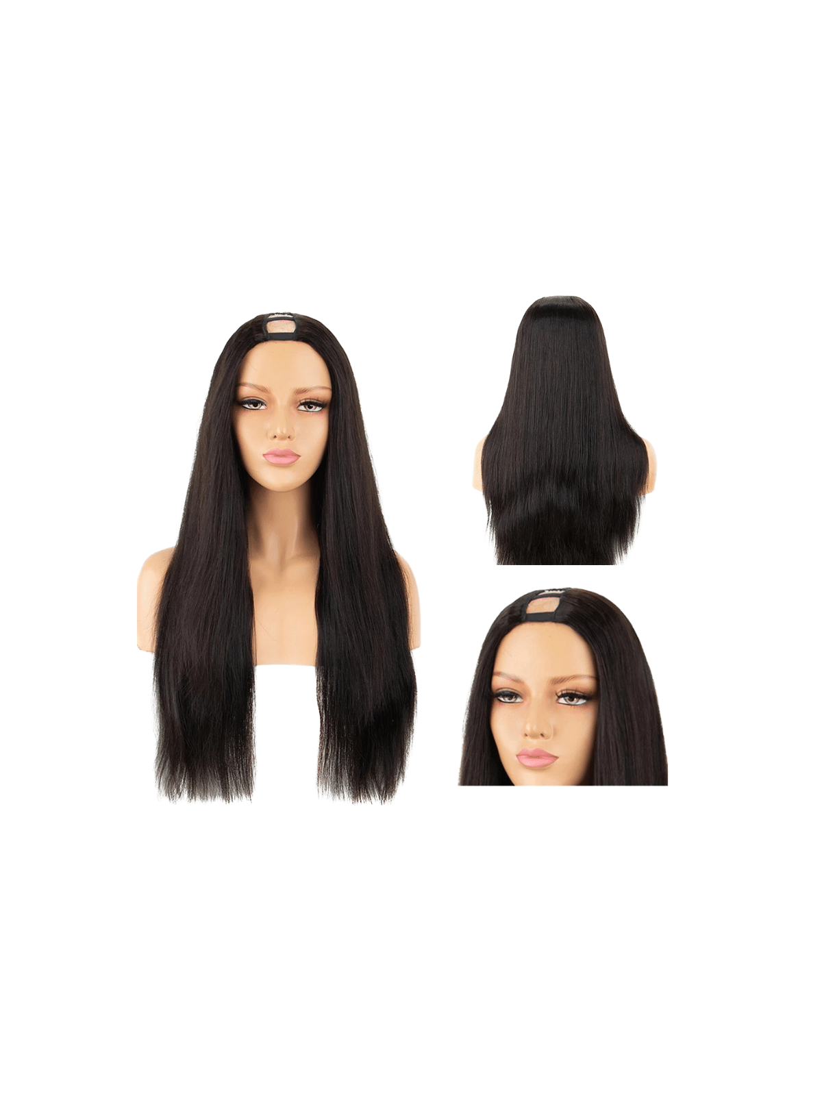 Perruque ouverte lisse