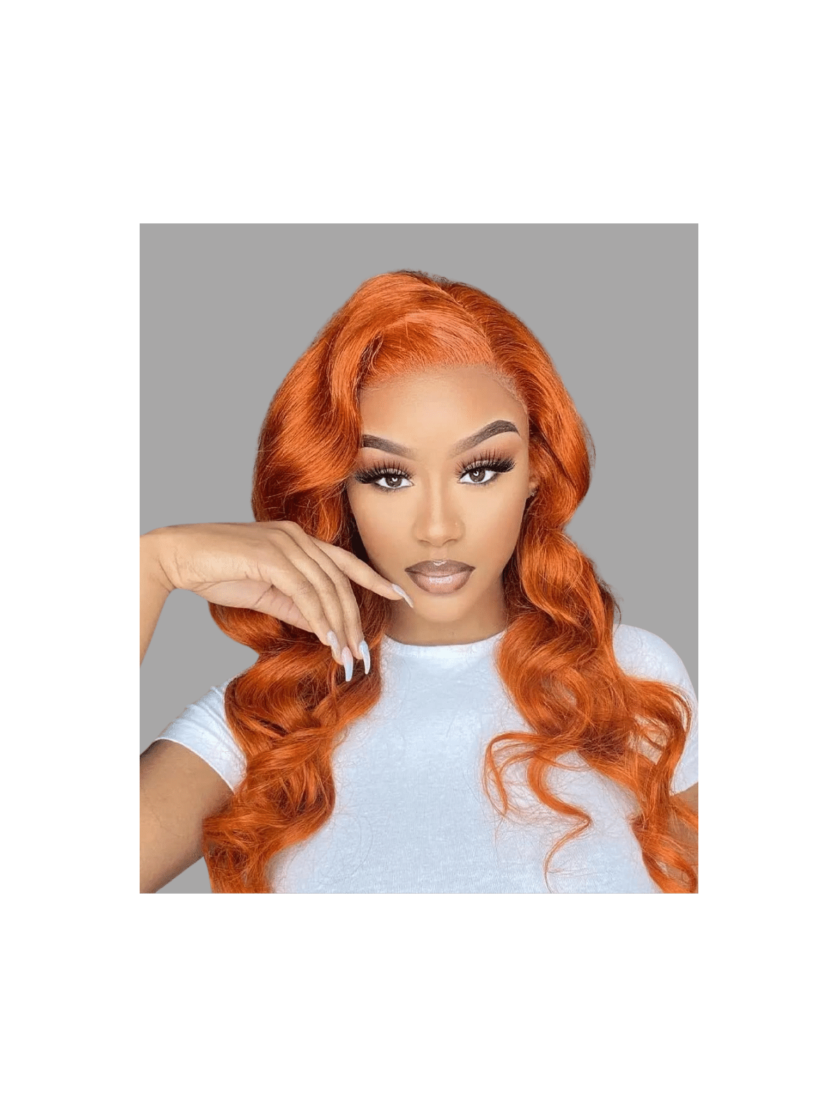 Perruque Orange Ginger