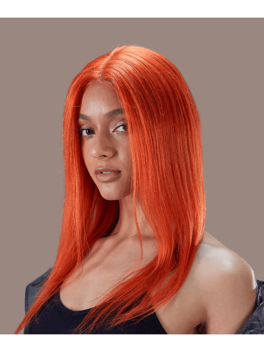 Perruque Lace Wig naturel Ginger