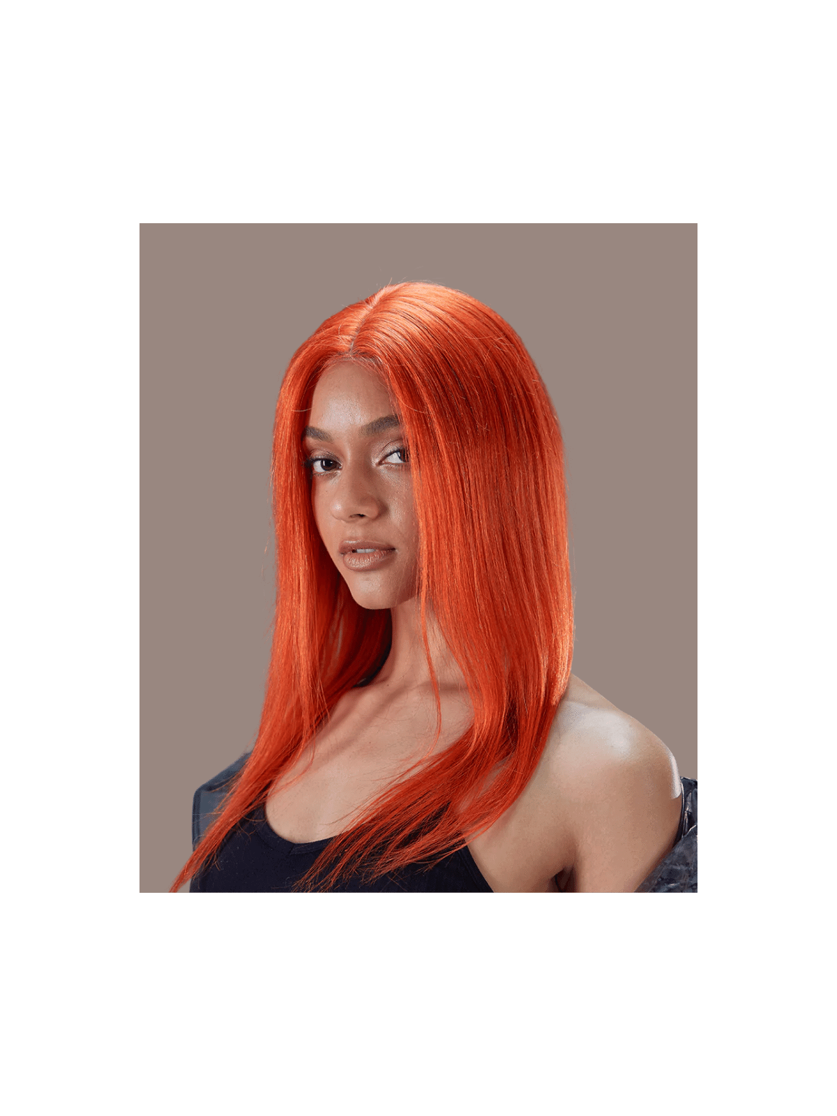 Perruque Lace Wig naturel Ginger