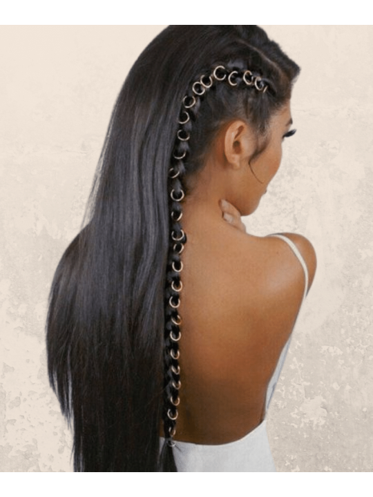 Anneaux tresses cheveux - Des piercing cheveux tendance !