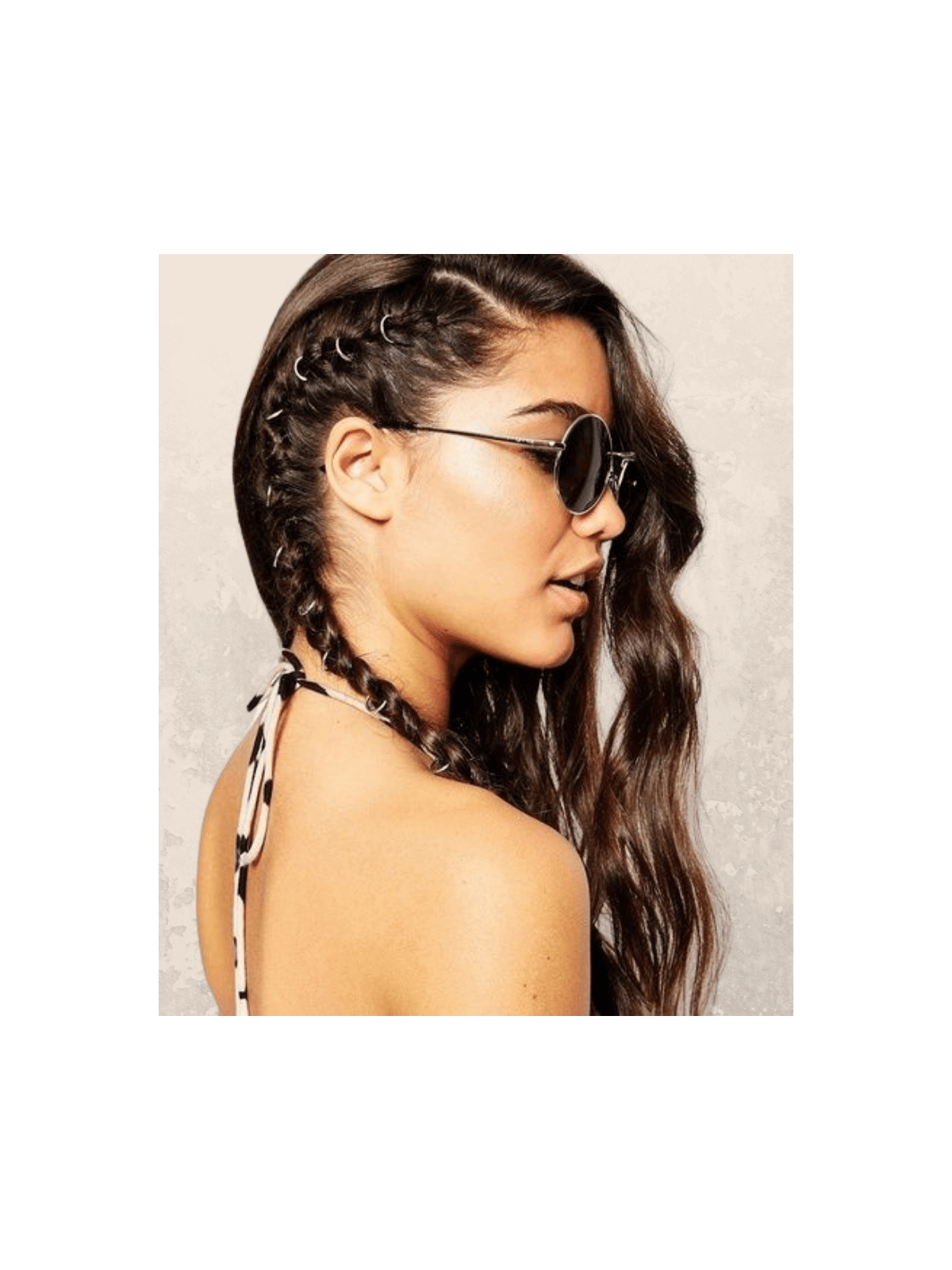 Anneaux tresses cheveux - Des piercing cheveux tendance !