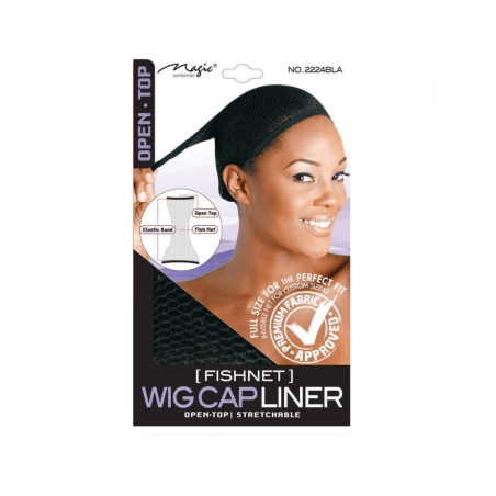 Filet pour perruque noir ajustable - Wig Cap