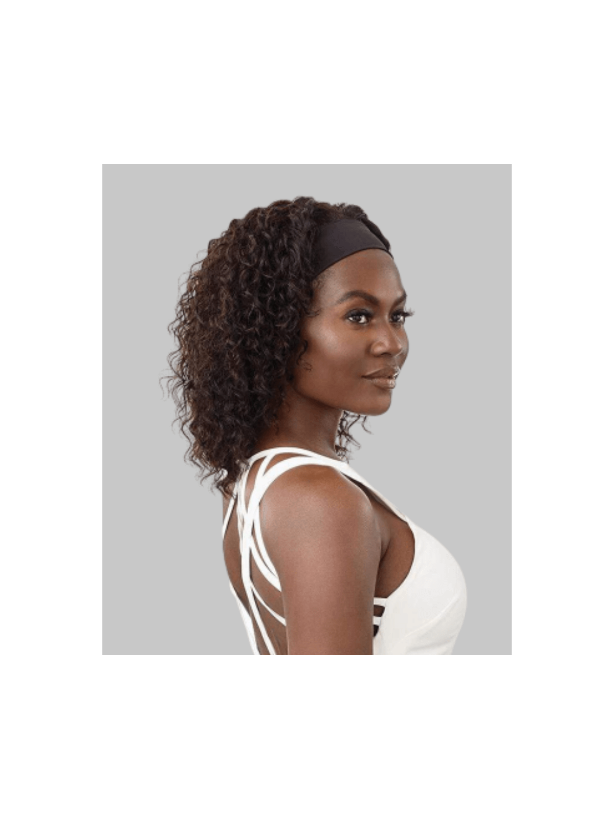 Perruque bandeau water wave 10pouce