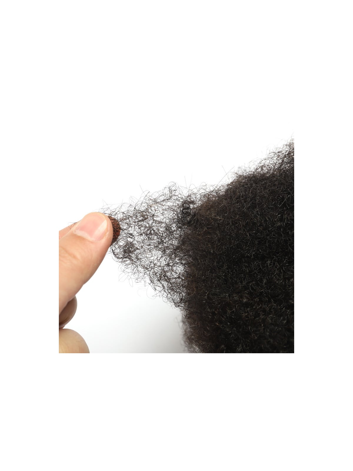 Cheveux humain Afro Kinky pour locks