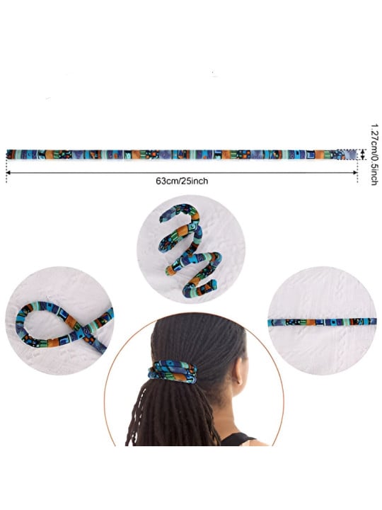 Spiralocks - Liens de cheveux en spirale pour dreadlocks