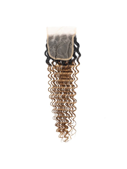 Lace closure  4x4 deep wave