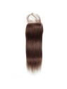 4x4 closure straight couleur 4#