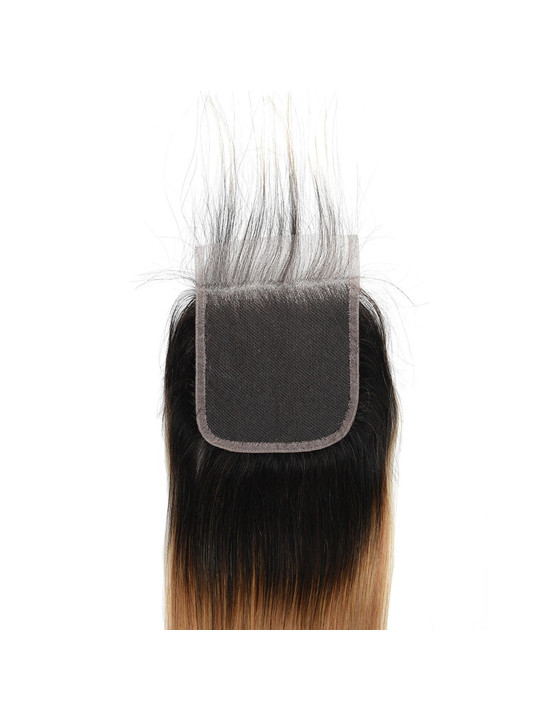 lace closure lisse couleur 1b27