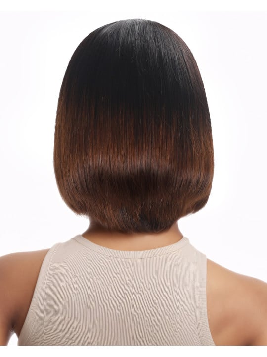 Perruque Courte Lace T-PART : Blond Cuivré