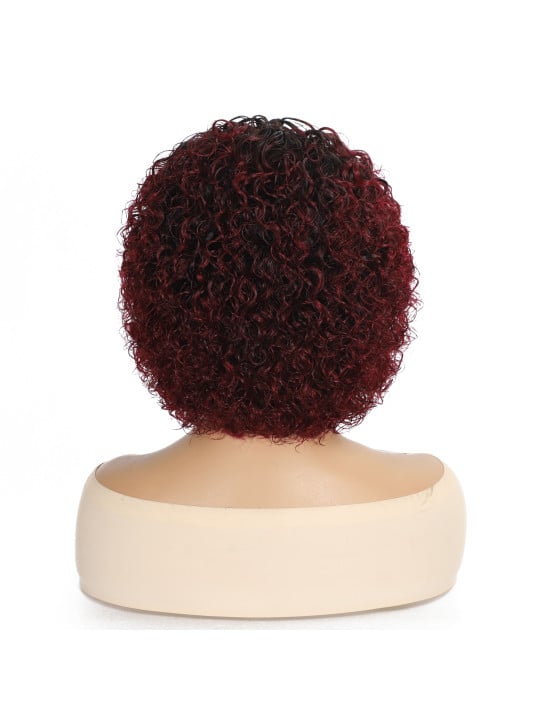 perruque courte 1b 99j water wave