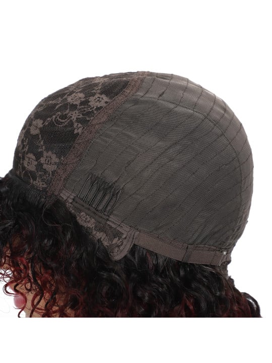 wig courte water wave