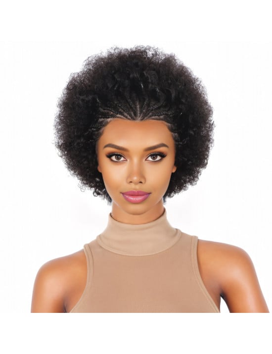 Perruque Boucles Afro Révolution - Cheveux Humains