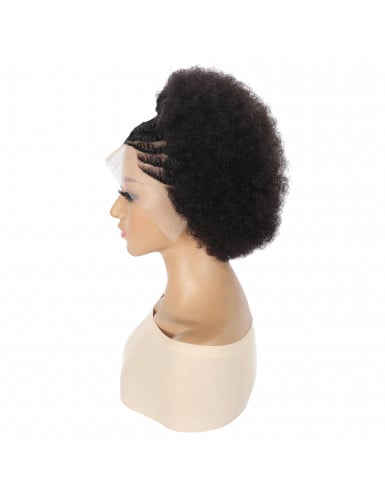 lace wig bouclé afro