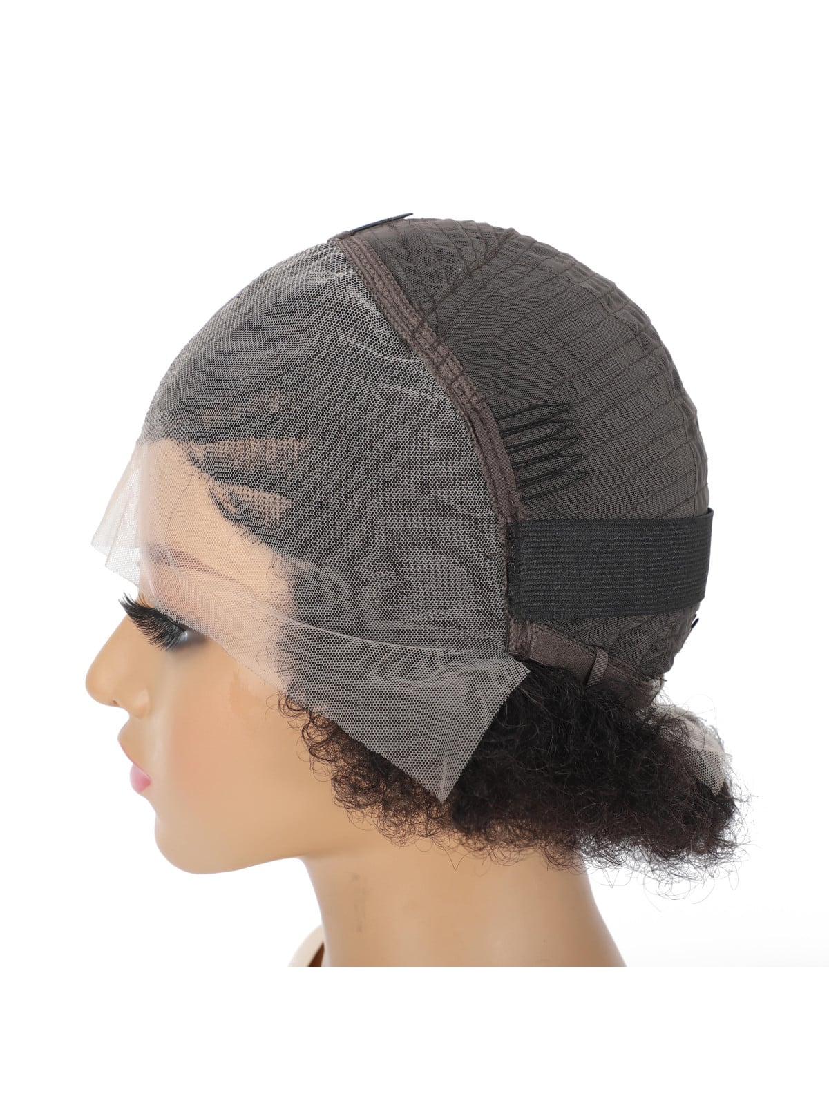 Perruque avec bonnet réglable