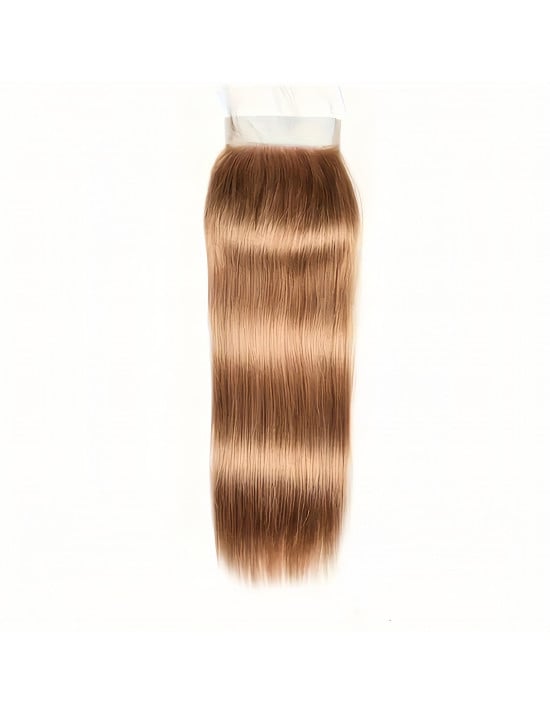 Lace closure 4X4 lisse Blond Miel N°27