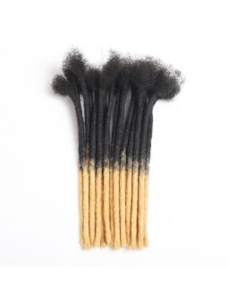 Dreadlocks en cheveux humains – Qualité premium, couleur 1B27