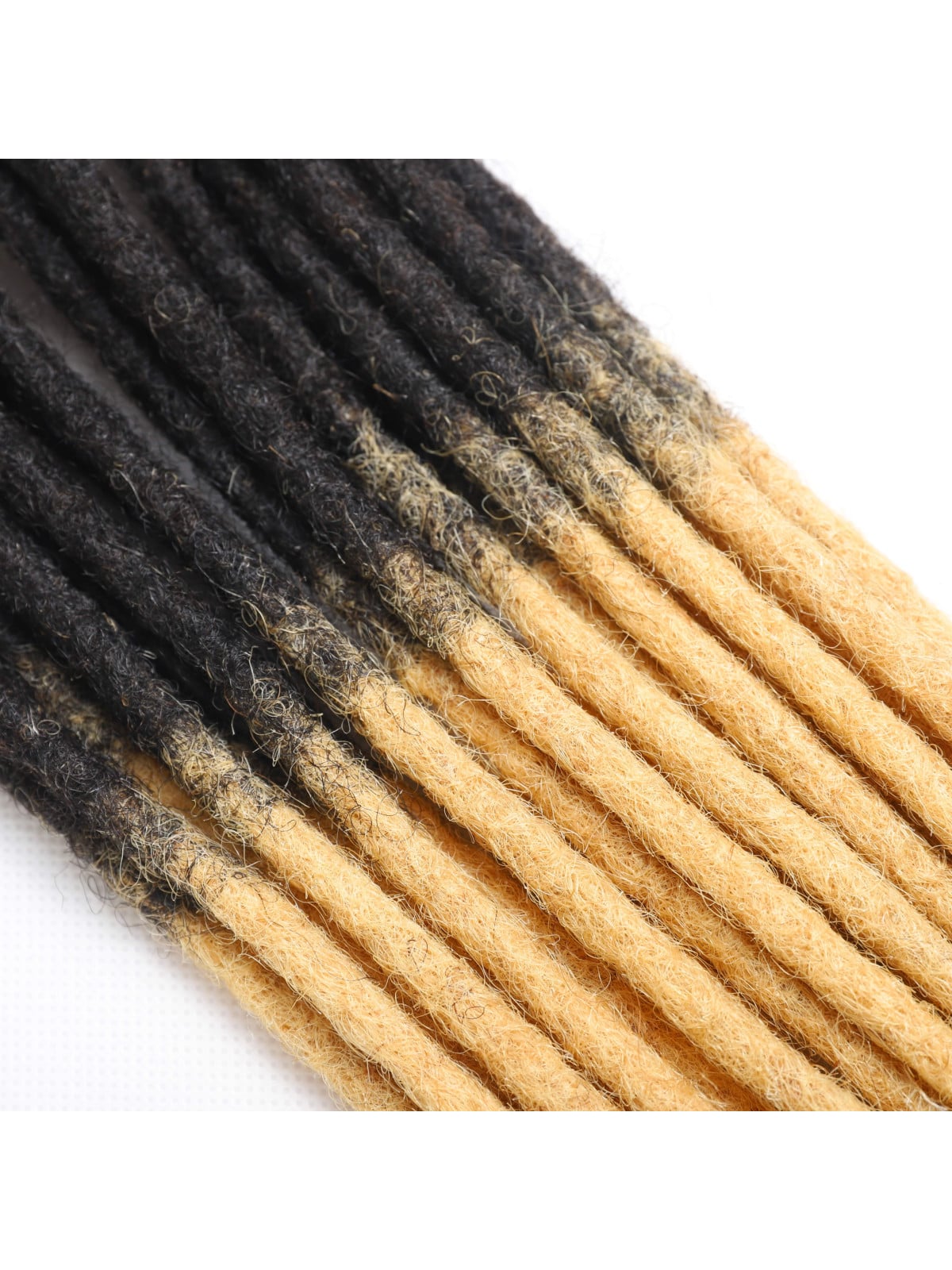 Dreadlocks en cheveux humains – Qualité premium, couleur 1B27