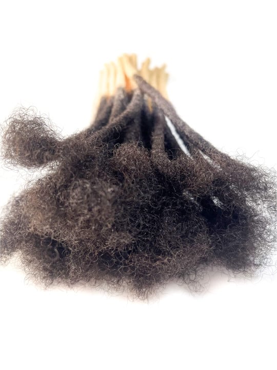 Dreadlocks en cheveux humains – Qualité premium, couleur 1B27