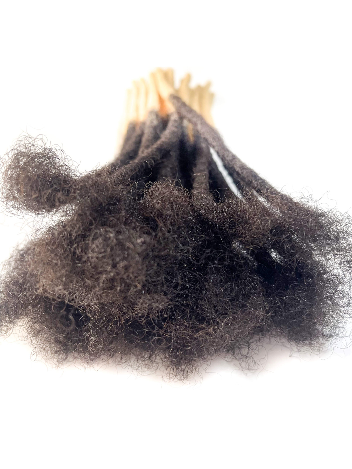 Dreadlocks en cheveux humains – Qualité premium, couleur 1B27