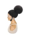 Perruque Chignon Haut – 100% Cheveux Naturels & Lace Front