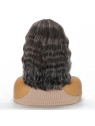 perruque naturelle grise 12 pouce