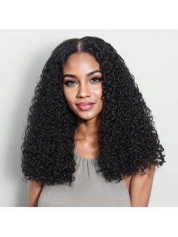 Perruque bouclée volumineuse