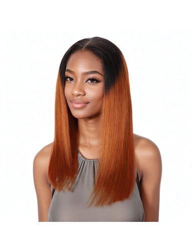 perruque lisse ultra-naturelle