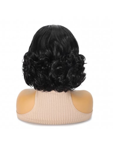 wig courte 4x4 lace