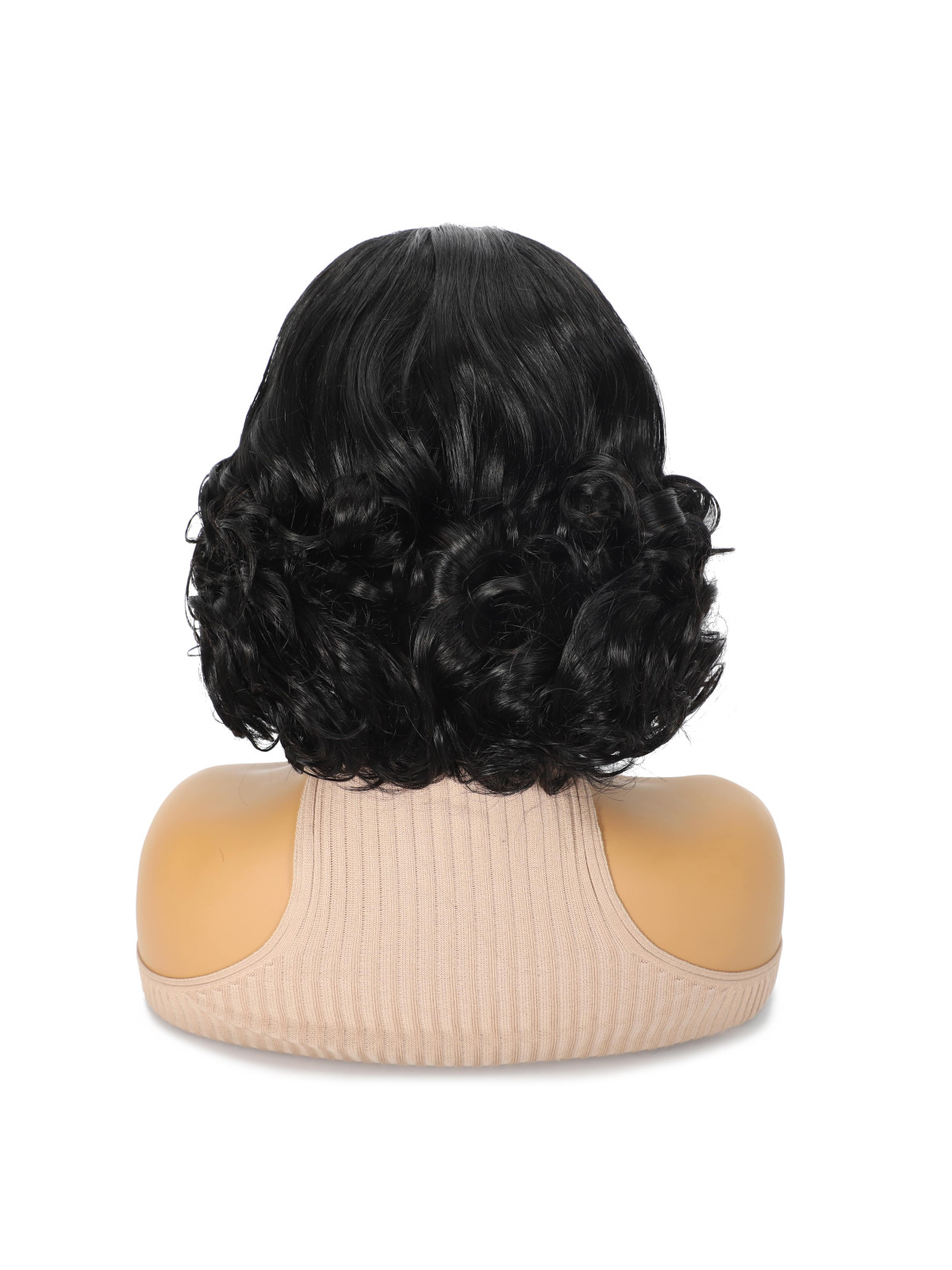wig courte 4x4 lace