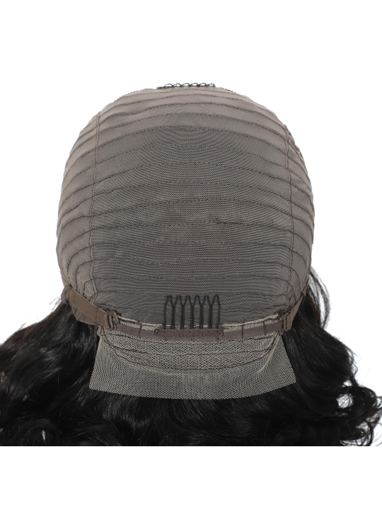 perruque lace frontal 4x4 courte