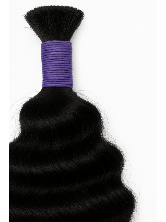 Bulk Hair Burmese Curly tresse